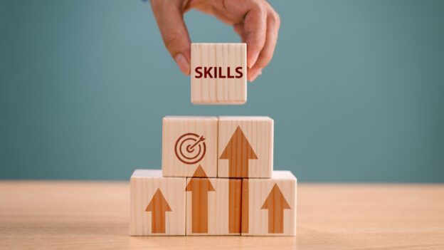 Building block of adding skills to target goals