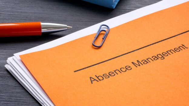 A packet outlining absence management policies
